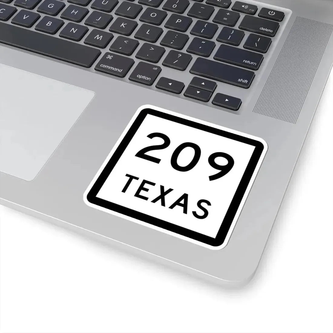 Texas 209 (Texas) (Road Sign) STICKER Vinyl Kiss-Cut Decal - The Sticker Space