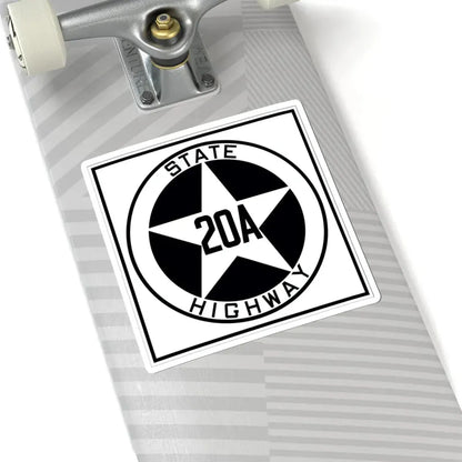 Texas 20A 1917 (Texas) (Road Sign) STICKER Vinyl Kiss-Cut Decal - The Sticker Space
