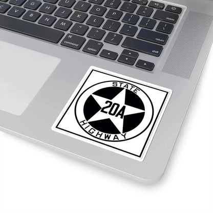 Texas 20A 1917 (Texas) (Road Sign) STICKER Vinyl Kiss-Cut Decal - The Sticker Space