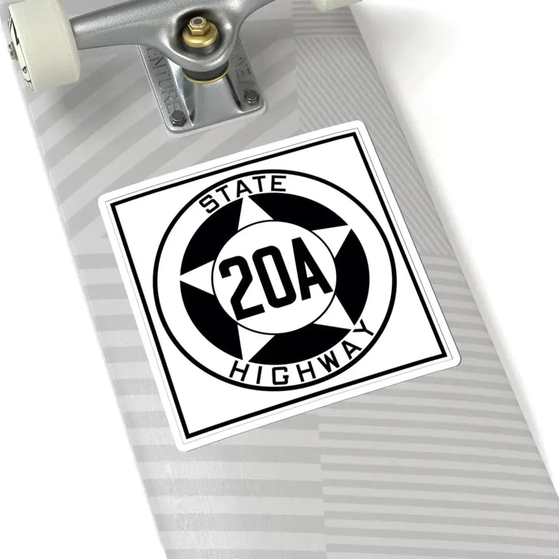 Texas 20A 1935 (Texas) (Road Sign) STICKER Vinyl Kiss-Cut Decal - The Sticker Space