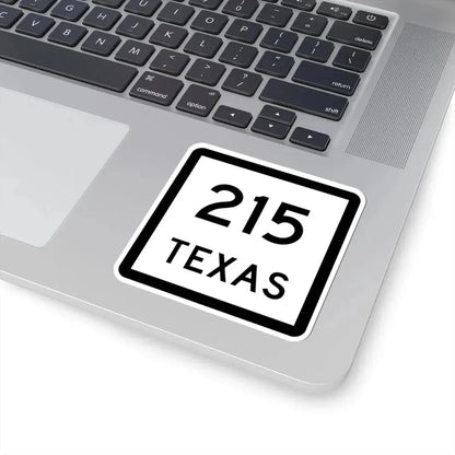 Texas 215 (Texas) (Road Sign) STICKER Vinyl Kiss-Cut Decal - The Sticker Space