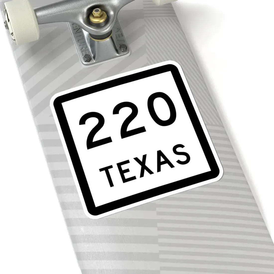 Texas 220 (Texas) (Road Sign) STICKER Vinyl Kiss-Cut Decal - The Sticker Space
