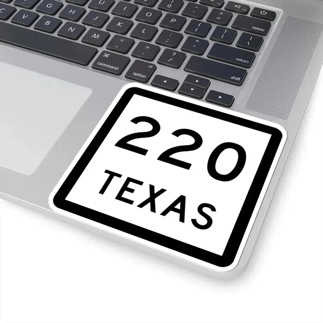 Texas 220 (Texas) (Road Sign) STICKER Vinyl Kiss-Cut Decal - The Sticker Space
