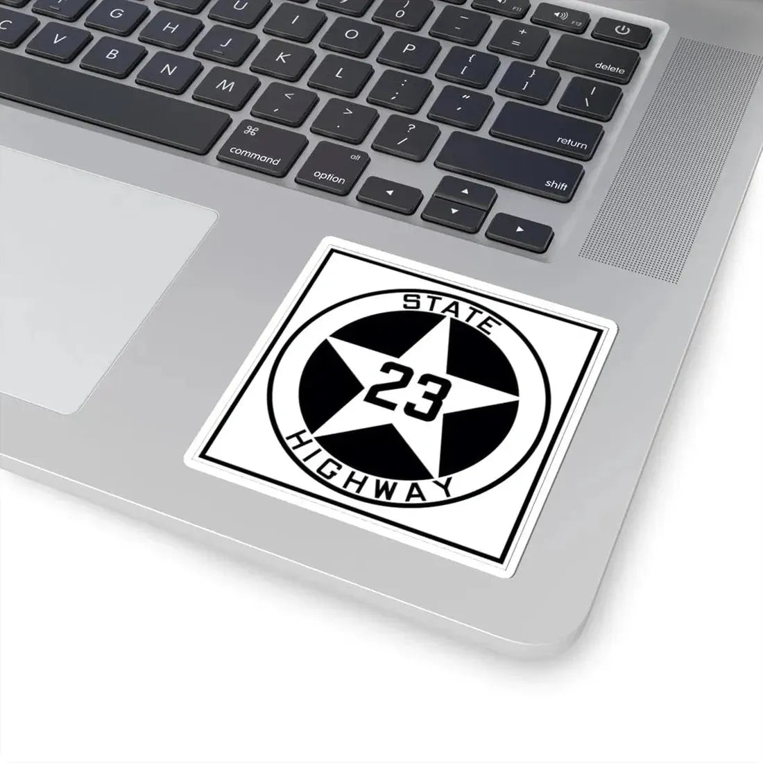 Texas 23 1917 (Texas) (Road Sign) STICKER Vinyl Kiss-Cut Decal - The Sticker Space