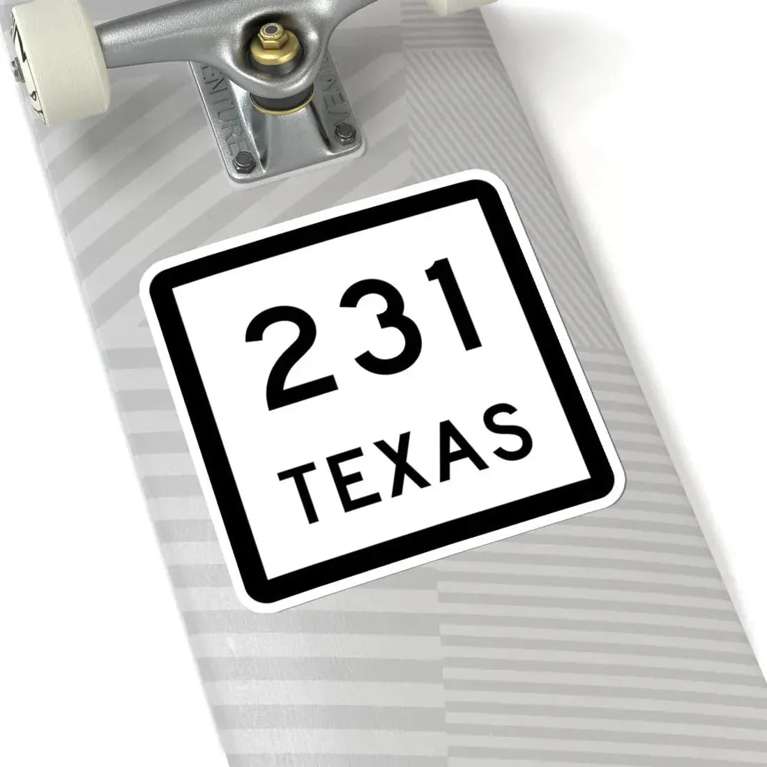 Texas 231 (Texas) (Road Sign) STICKER Vinyl Kiss-Cut Decal - The Sticker Space