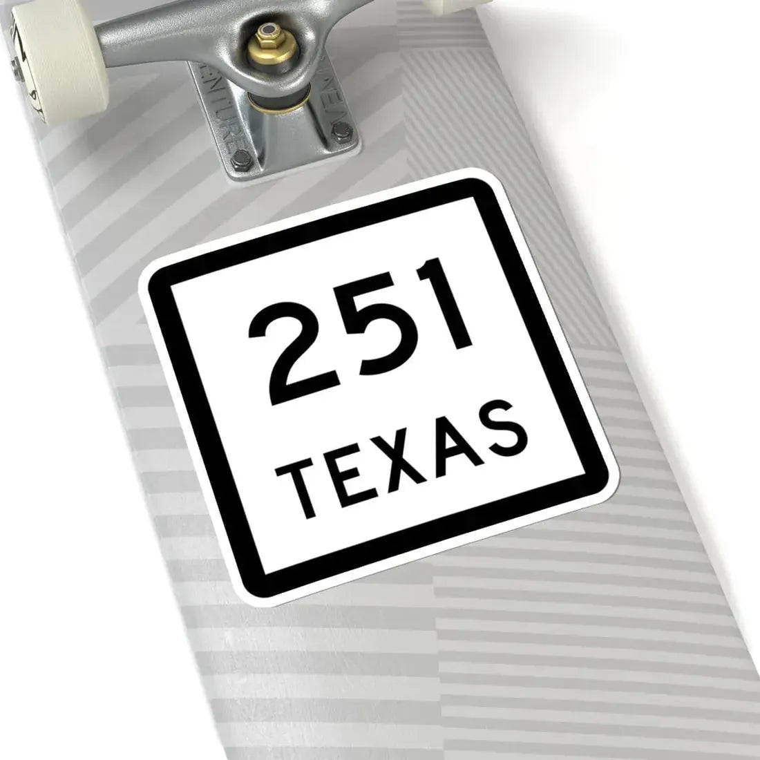 Texas 251 (Texas) (Road Sign) STICKER Vinyl Kiss-Cut Decal - The Sticker Space