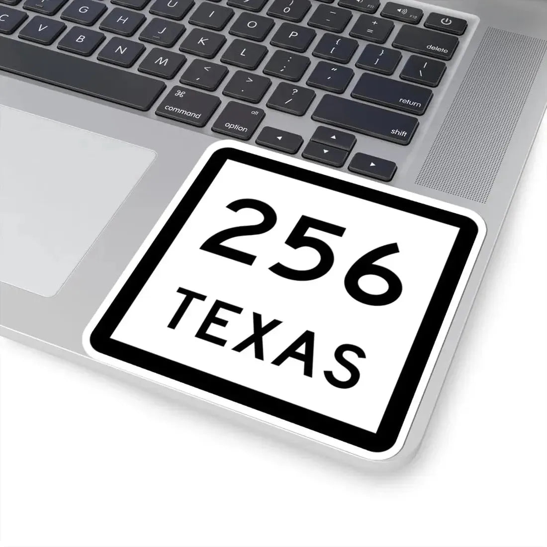 Texas 256 (Texas) (Road Sign) STICKER Vinyl Kiss-Cut Decal - The Sticker Space