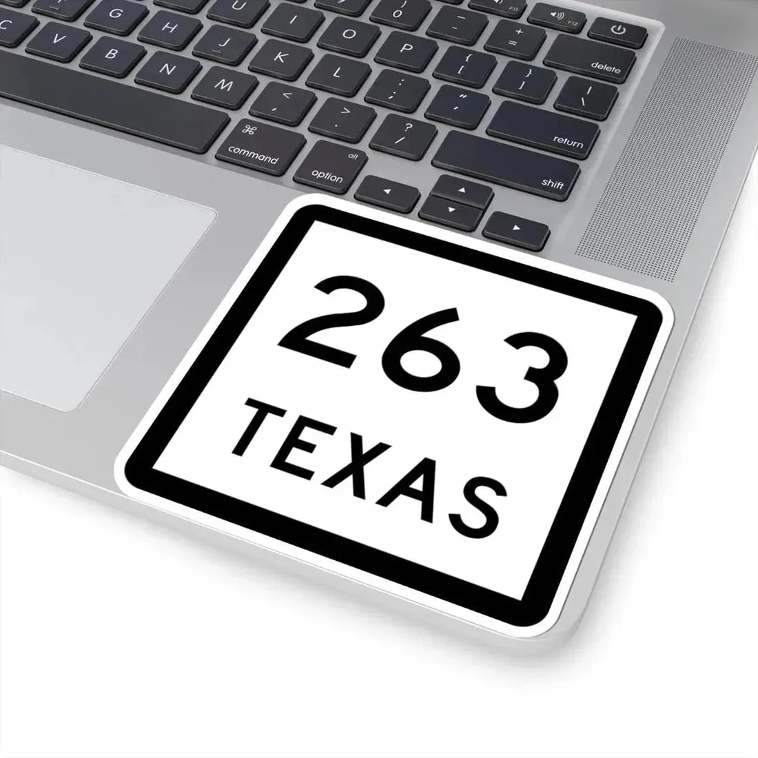 Texas 263 (Texas) (Road Sign) STICKER Vinyl Kiss-Cut Decal - The Sticker Space
