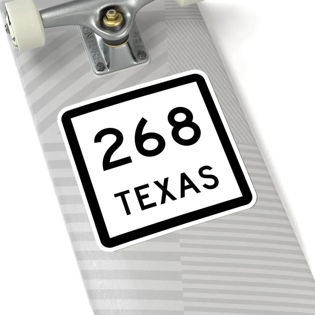 Texas 268 (Texas) (Road Sign) STICKER Vinyl Kiss-Cut Decal - The Sticker Space