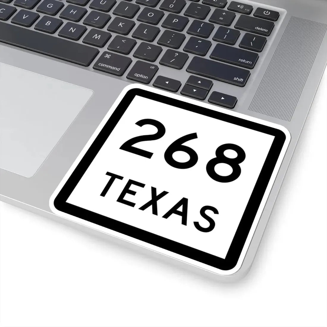 Texas 268 (Texas) (Road Sign) STICKER Vinyl Kiss-Cut Decal - The Sticker Space