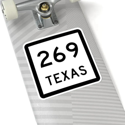Texas 269 (Texas) (Road Sign) STICKER Vinyl Kiss-Cut Decal - The Sticker Space