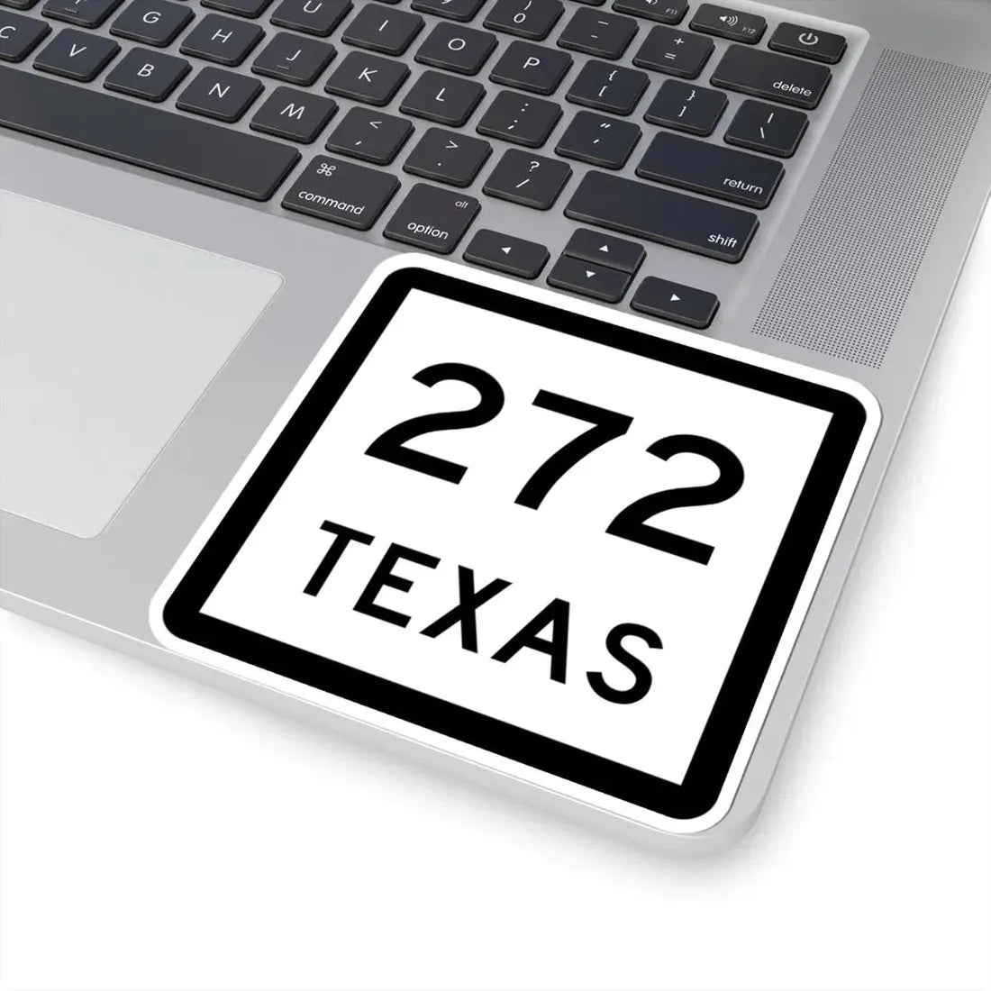 Texas 272 (Texas) (Road Sign) STICKER Vinyl Kiss-Cut Decal - The Sticker Space