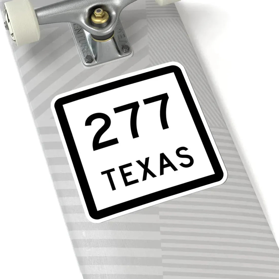 Texas 277 (Texas) (Road Sign) STICKER Vinyl Kiss-Cut Decal - The Sticker Space