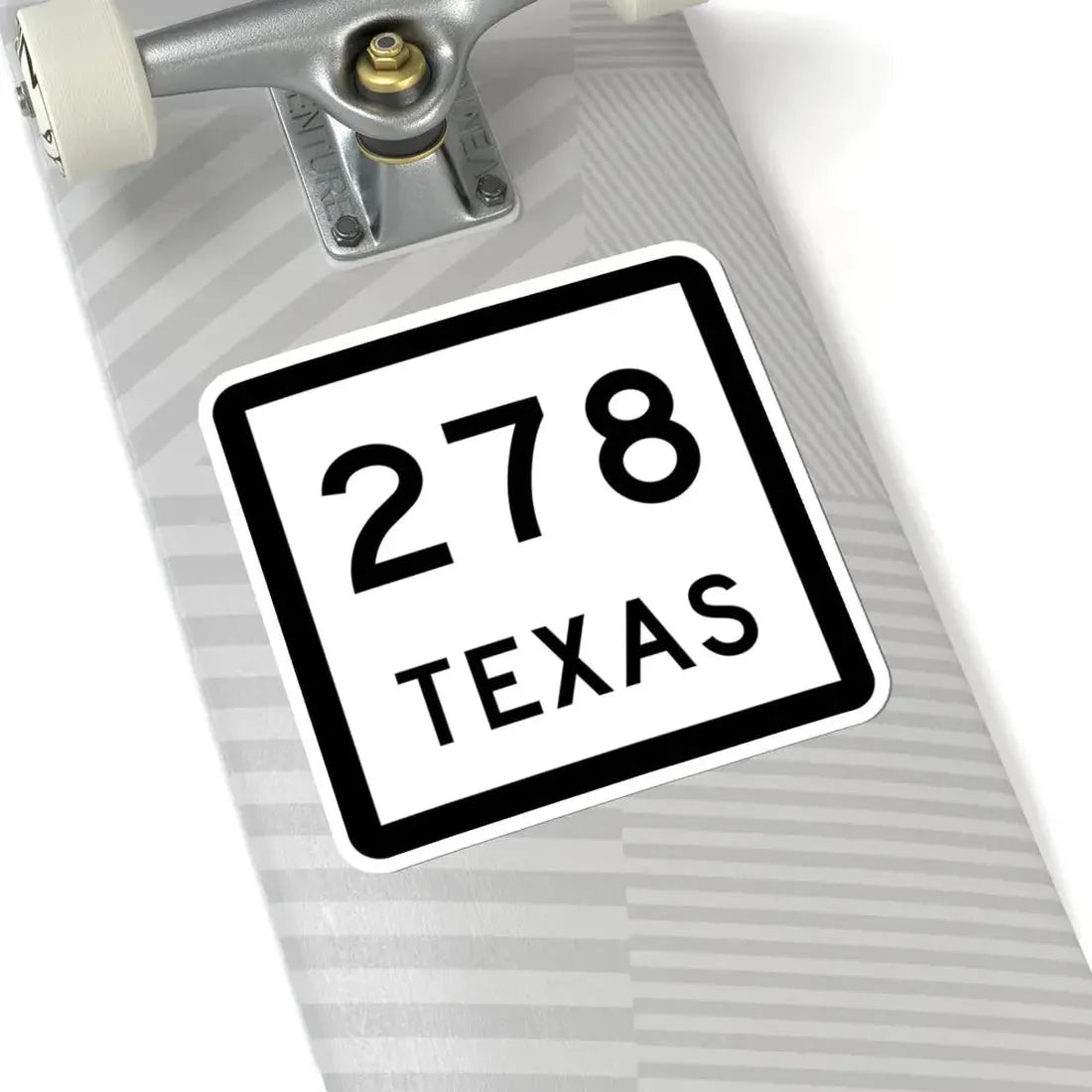 Texas 278 (Texas) (Road Sign) STICKER Vinyl Kiss-Cut Decal - The Sticker Space