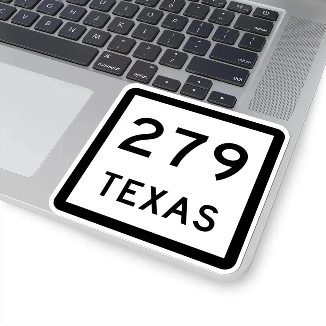 Texas 279 (Texas) (Road Sign) STICKER Vinyl Kiss-Cut Decal - The Sticker Space