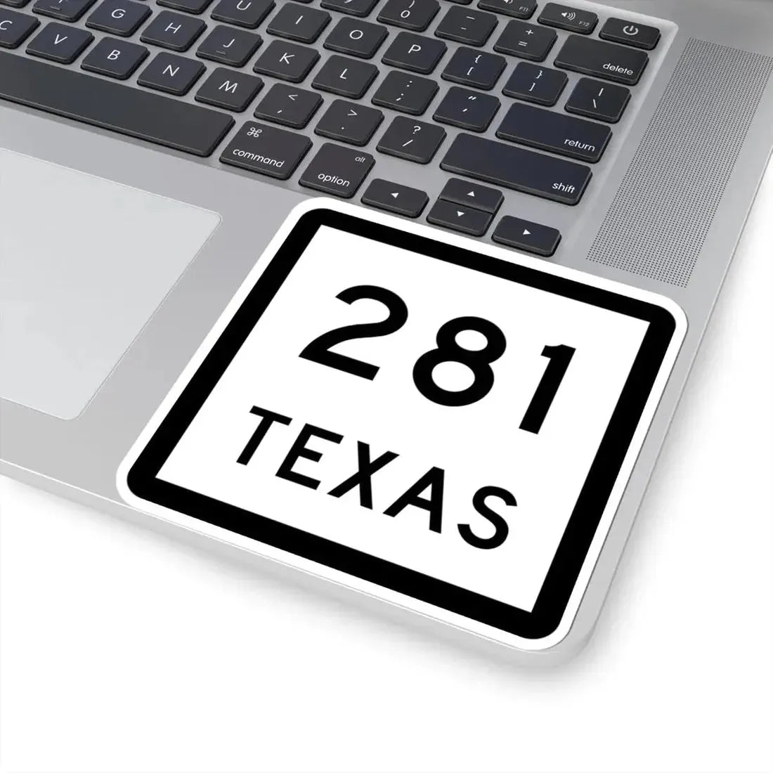 Texas 281 (Texas) (Road Sign) STICKER Vinyl Kiss-Cut Decal - The Sticker Space