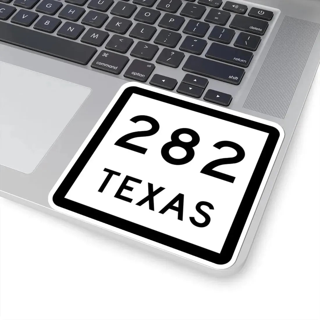Texas 282 (Texas) (Road Sign) STICKER Vinyl Kiss-Cut Decal - The Sticker Space