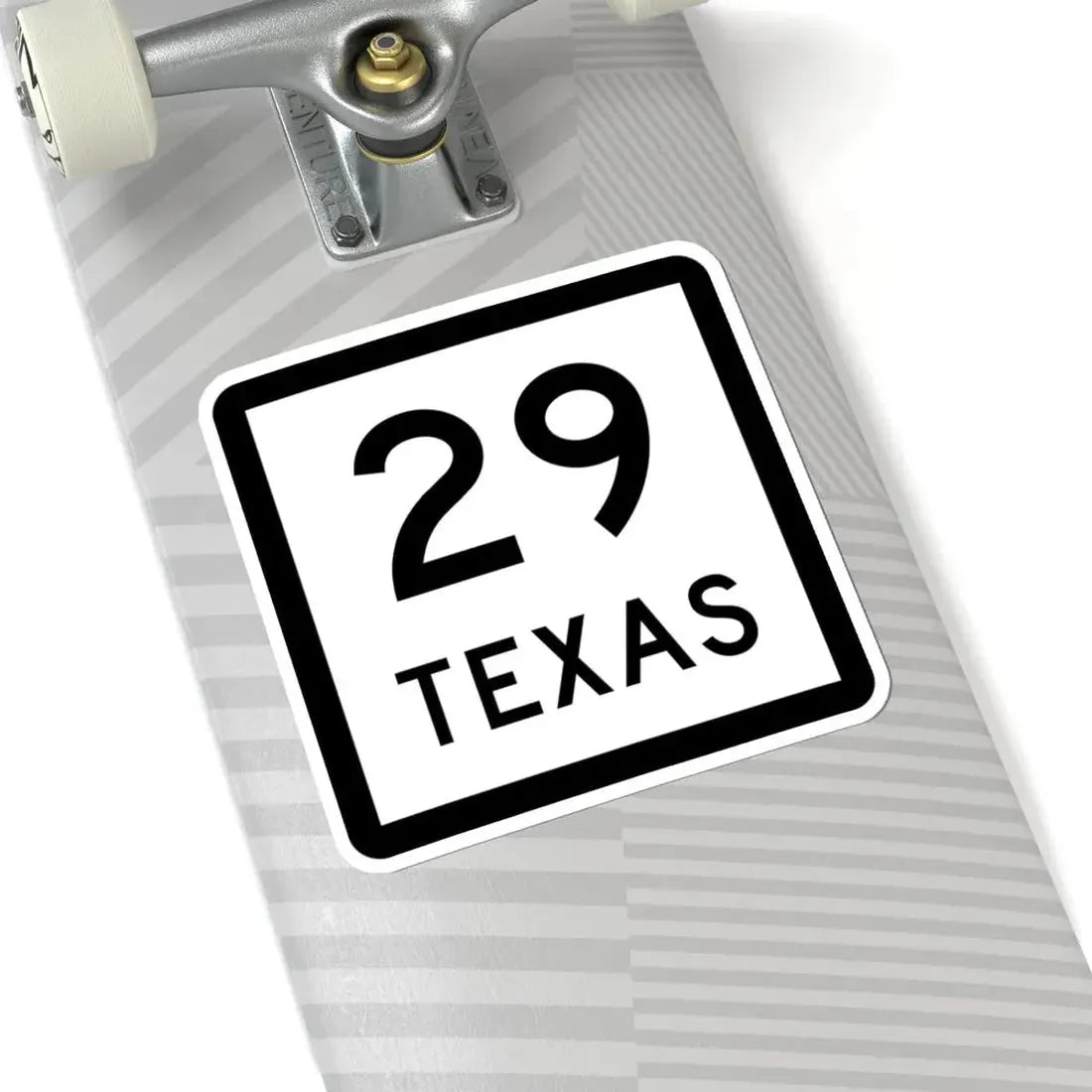 Texas 29 (Texas) (Road Sign) STICKER Vinyl Kiss-Cut Decal - The Sticker Space