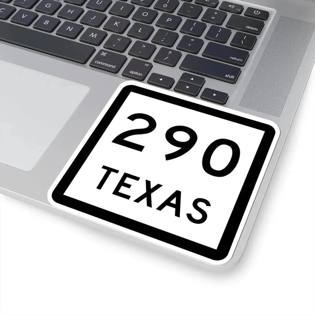 Texas 290 (Texas) (Road Sign) STICKER Vinyl Kiss-Cut Decal - The Sticker Space