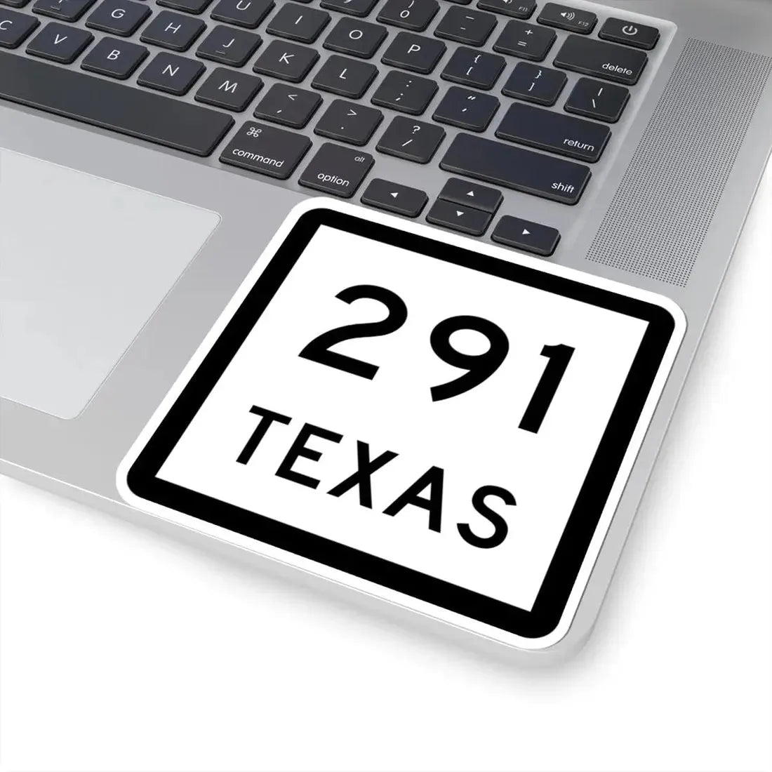 Texas 291 (Texas) (Road Sign) STICKER Vinyl Kiss-Cut Decal - The Sticker Space