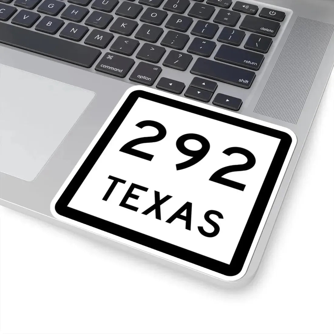 Texas 292 (Texas) (Road Sign) STICKER Vinyl Kiss-Cut Decal - The Sticker Space