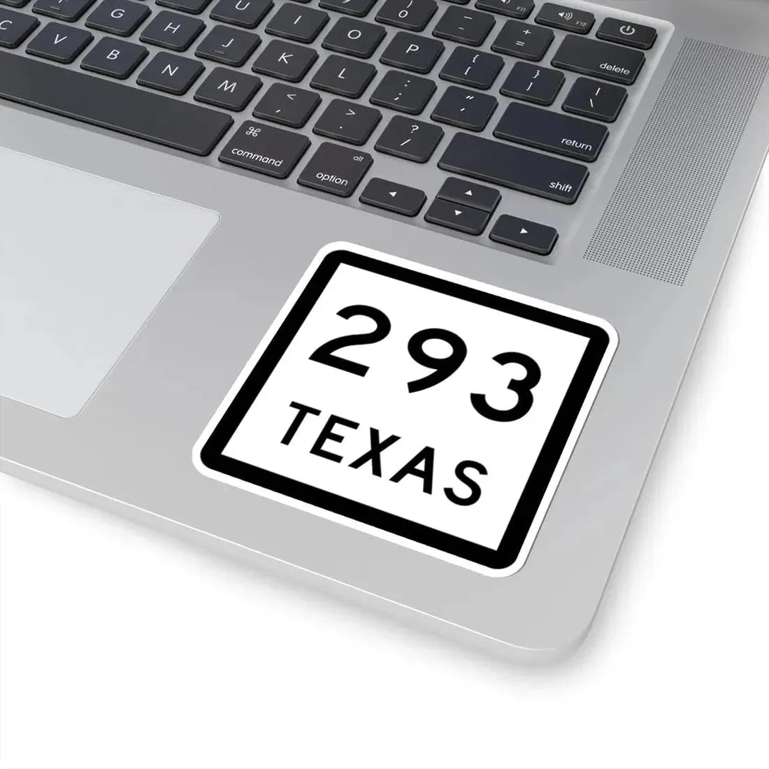 Texas 293 (Texas) (Road Sign) STICKER Vinyl Kiss-Cut Decal - The Sticker Space