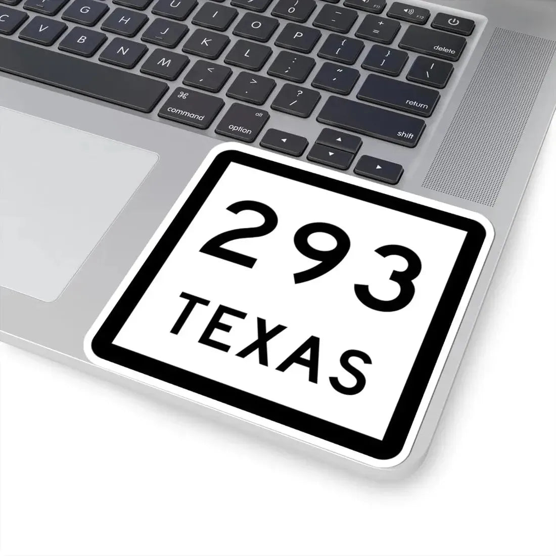 Texas 293 (Texas) (Road Sign) STICKER Vinyl Kiss-Cut Decal - The Sticker Space