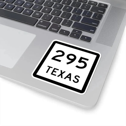 Texas 295 (Texas) (Road Sign) STICKER Vinyl Kiss-Cut Decal - The Sticker Space