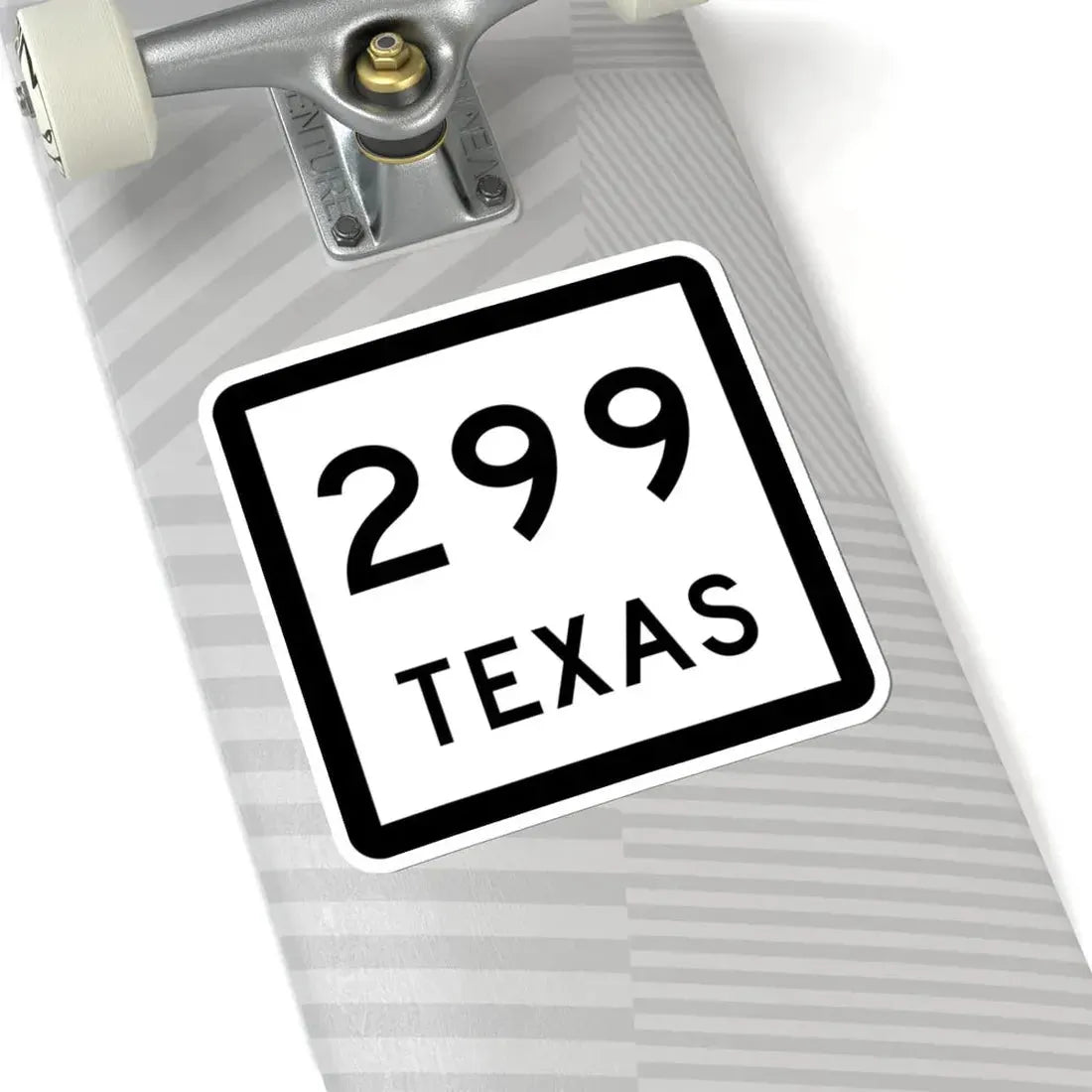 Texas 299 (Texas) (Road Sign) STICKER Vinyl Kiss-Cut Decal - The Sticker Space
