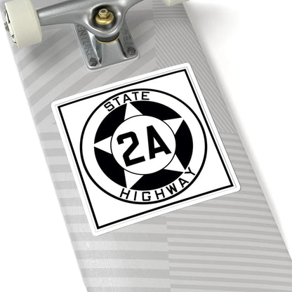 Texas 2A 1935 (Texas) (Road Sign) STICKER Vinyl Kiss-Cut Decal - The Sticker Space