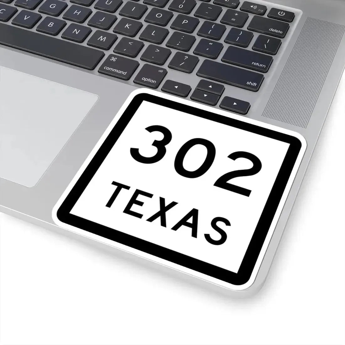 Texas 302 (Texas) (Road Sign) STICKER Vinyl Kiss-Cut Decal - The Sticker Space