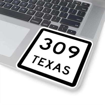 Texas 309 (Texas) (Road Sign) STICKER Vinyl Kiss-Cut Decal - The Sticker Space
