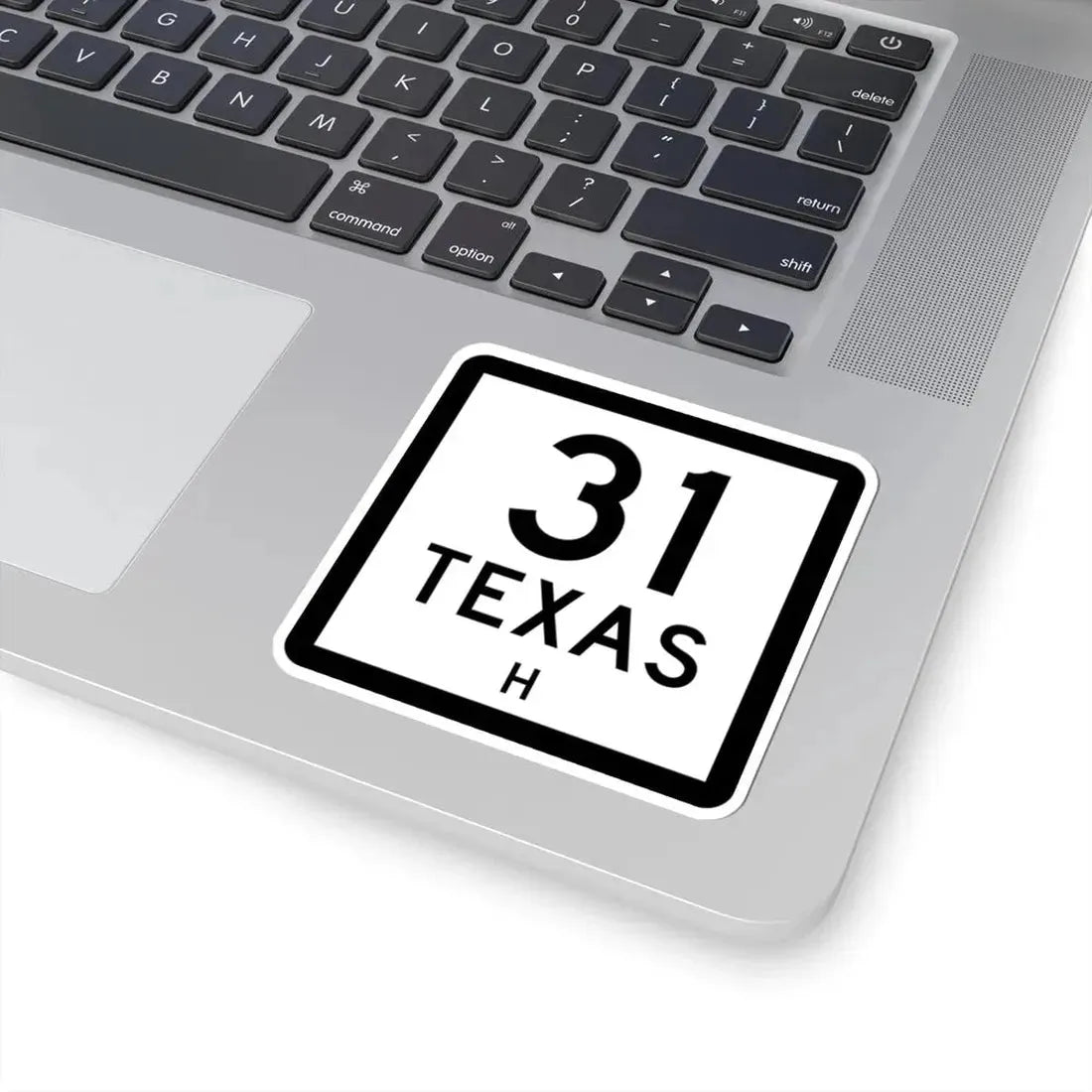 Texas 31-H (Texas) (Road Sign) STICKER Vinyl Kiss-Cut Decal - The Sticker Space