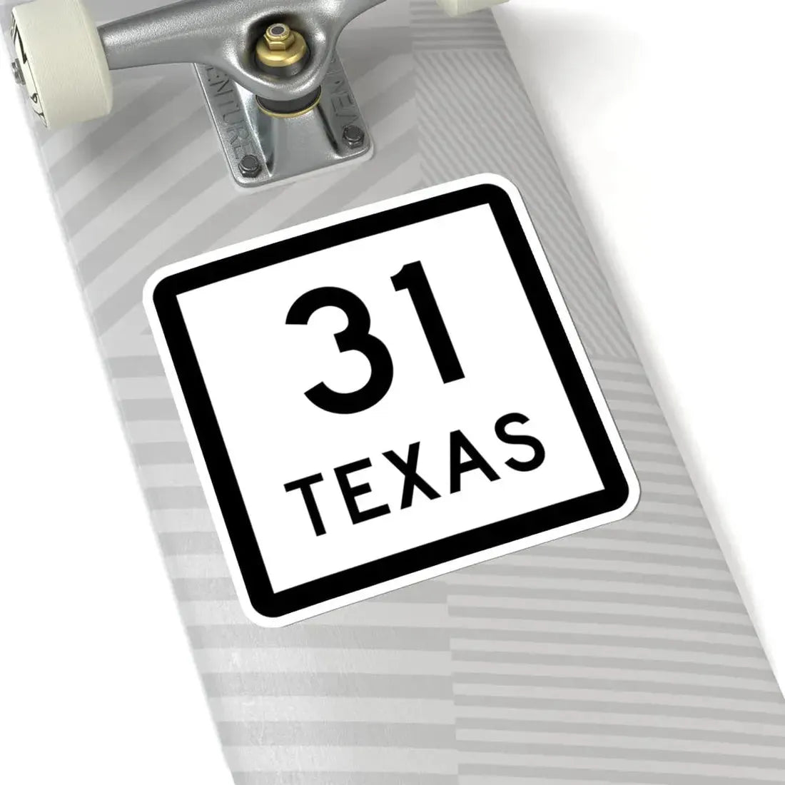 Texas 31 (Texas) (Road Sign) STICKER Vinyl Kiss-Cut Decal - The Sticker Space