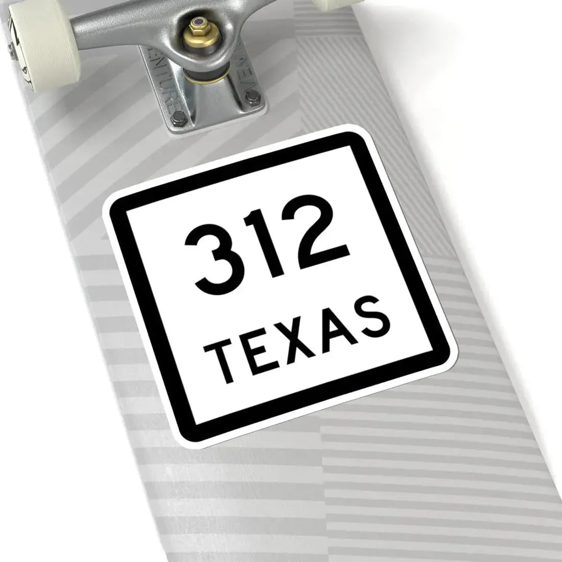 Texas 312 (Texas) (Road Sign) STICKER Vinyl Kiss-Cut Decal - The Sticker Space