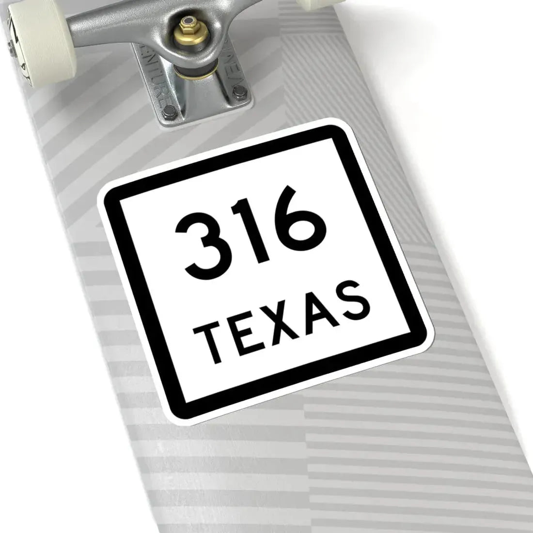 Texas 316 (Texas) (Road Sign) STICKER Vinyl Kiss-Cut Decal - The Sticker Space