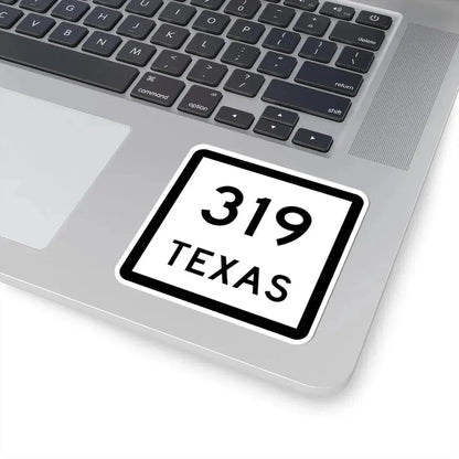Texas 319 (Texas) (Road Sign) STICKER Vinyl Kiss-Cut Decal - The Sticker Space