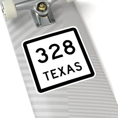 Texas 328 (Texas) (Road Sign) STICKER Vinyl Kiss-Cut Decal - The Sticker Space