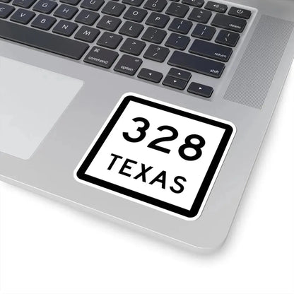 Texas 328 (Texas) (Road Sign) STICKER Vinyl Kiss-Cut Decal - The Sticker Space