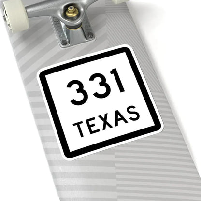 Texas 331 (Texas) (Road Sign) STICKER Vinyl Kiss-Cut Decal - The Sticker Space