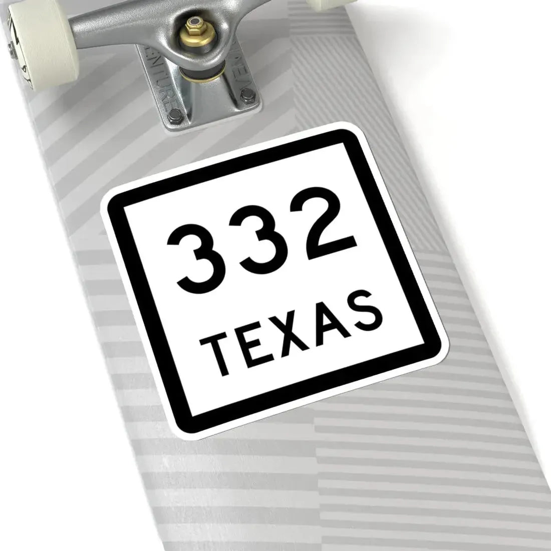 Texas 332 (Texas) (Road Sign) STICKER Vinyl Kiss-Cut Decal - The Sticker Space