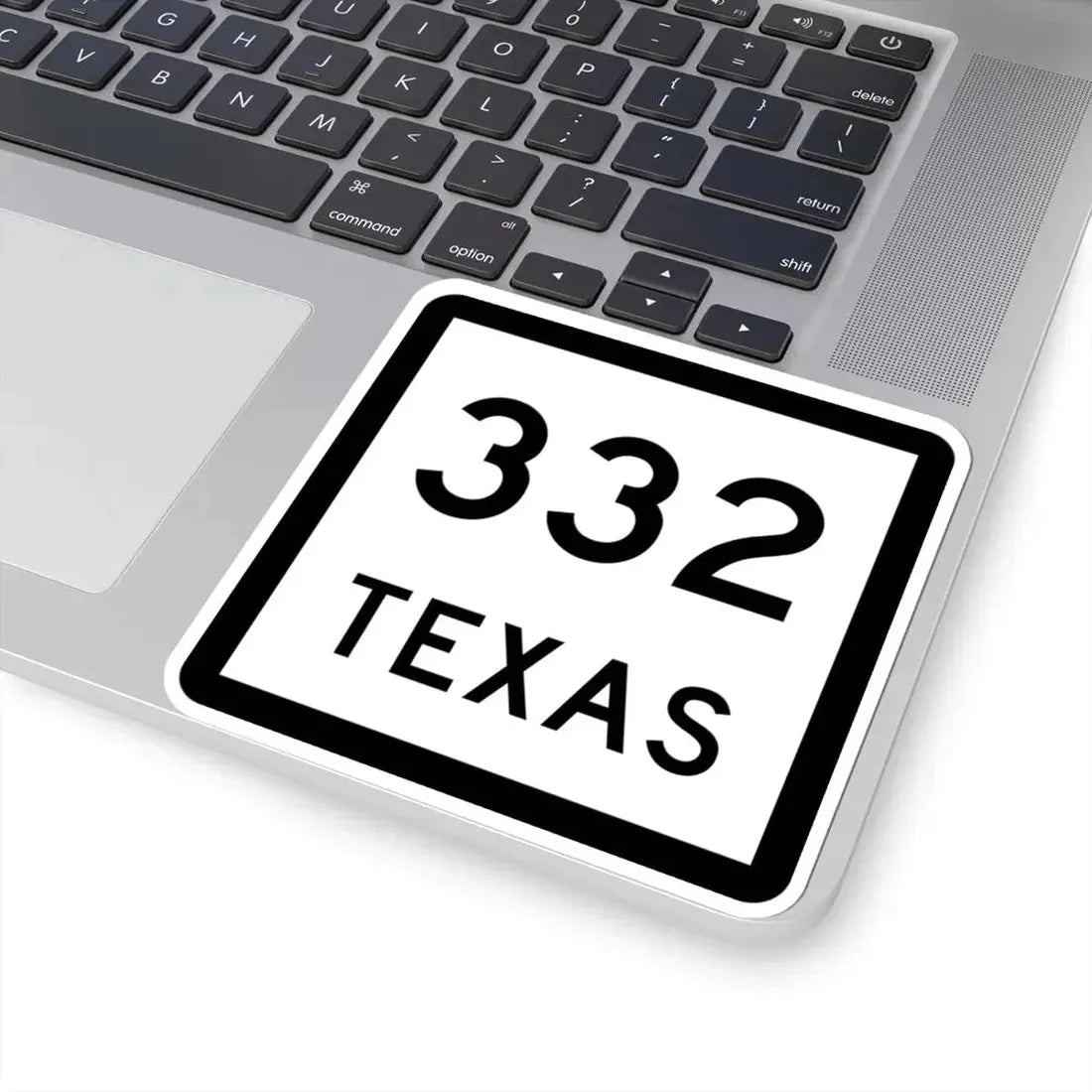 Texas 332 (Texas) (Road Sign) STICKER Vinyl Kiss-Cut Decal - The Sticker Space