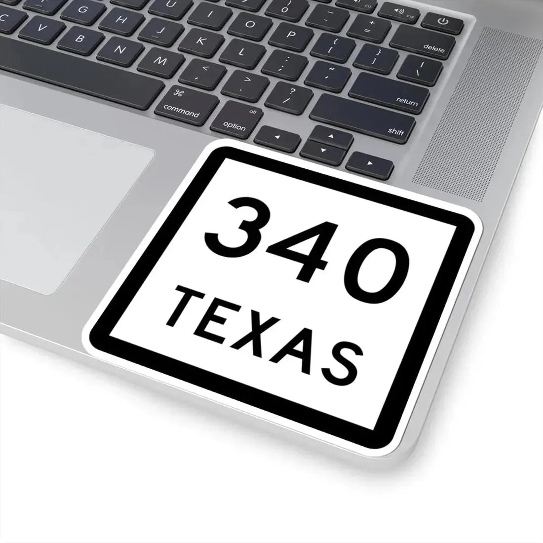 Texas 340 (Texas) (Road Sign) STICKER Vinyl Kiss-Cut Decal - The Sticker Space