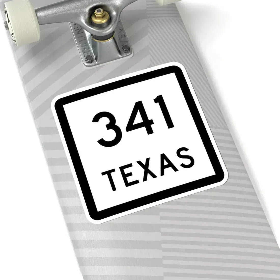 Texas 341 (Texas) (Road Sign) STICKER Vinyl Kiss-Cut Decal - The Sticker Space