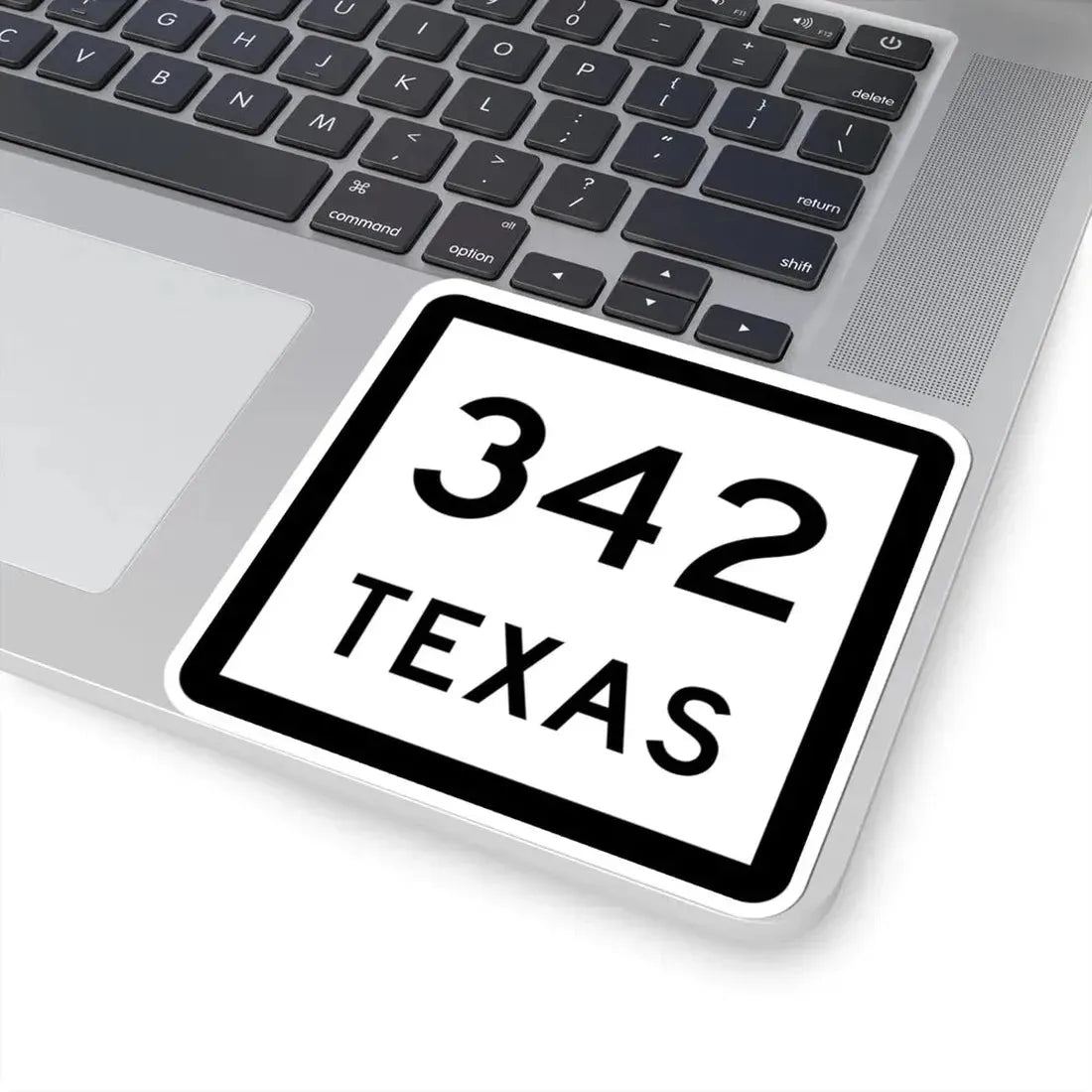 Texas 342 (Texas) (Road Sign) STICKER Vinyl Kiss-Cut Decal - The Sticker Space