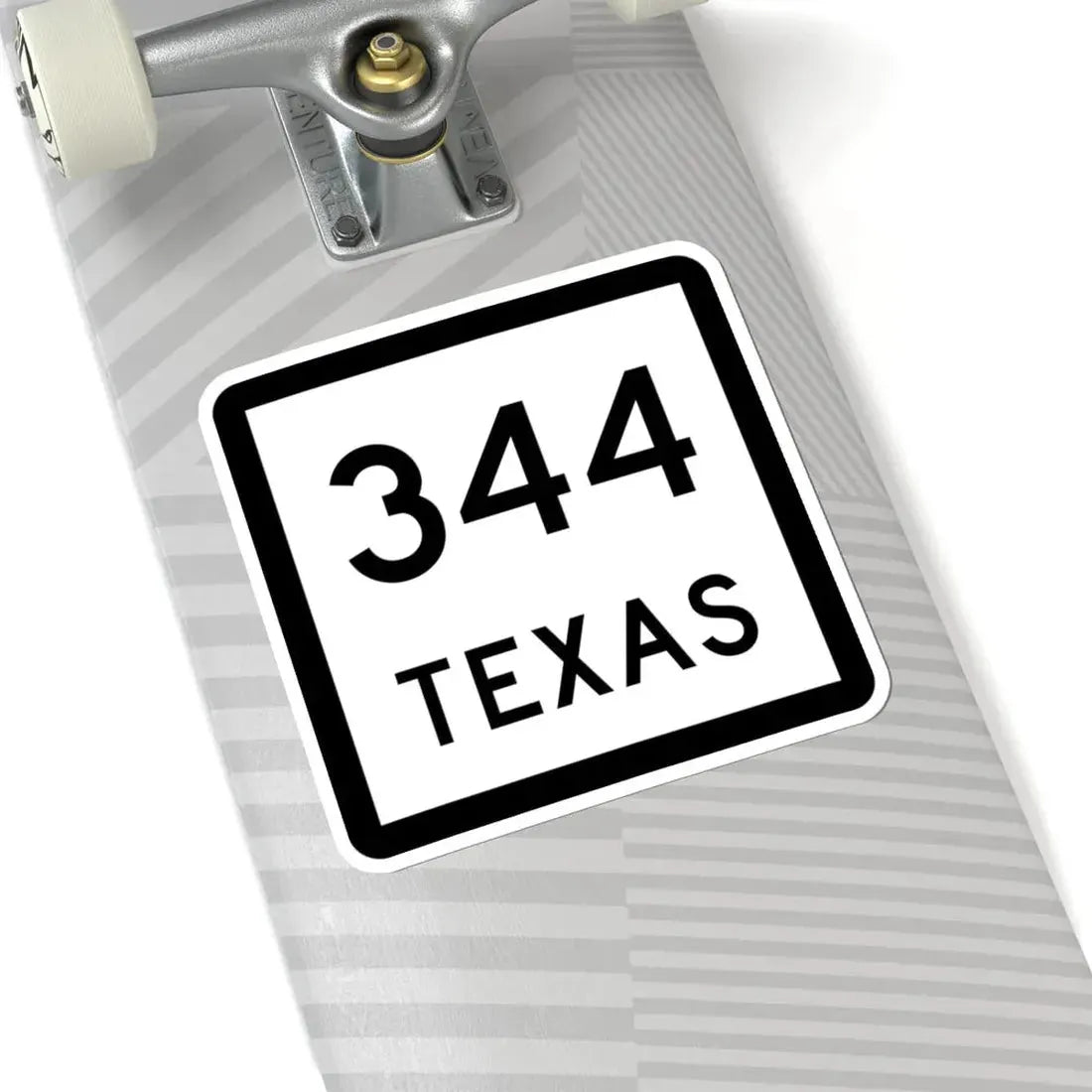 Texas 344 (Texas) (Road Sign) STICKER Vinyl Kiss-Cut Decal - The Sticker Space