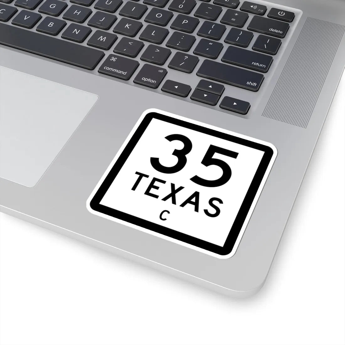 Texas 35-C (Texas) (Road Sign) STICKER Vinyl Kiss-Cut Decal - The Sticker Space