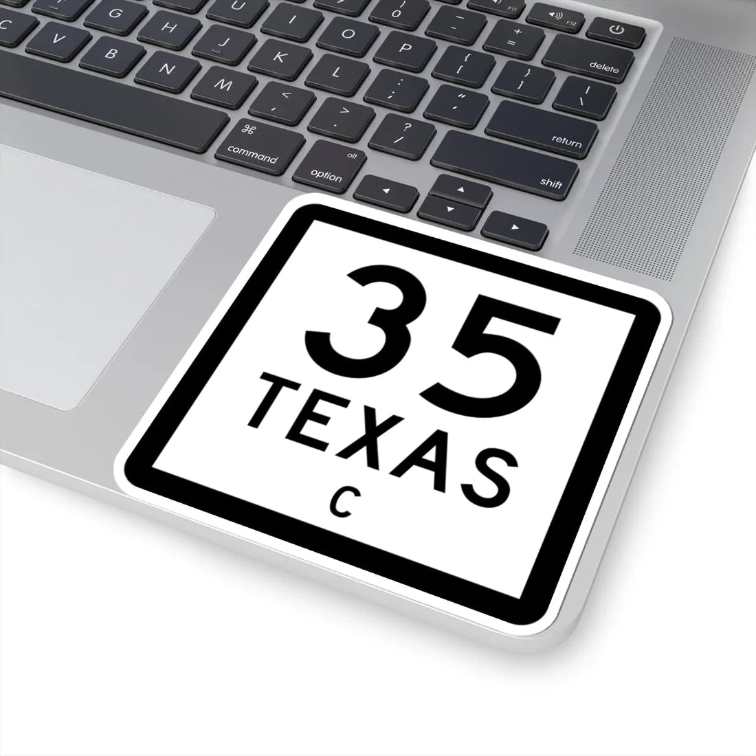 Texas 35-C (Texas) (Road Sign) STICKER Vinyl Kiss-Cut Decal - The Sticker Space