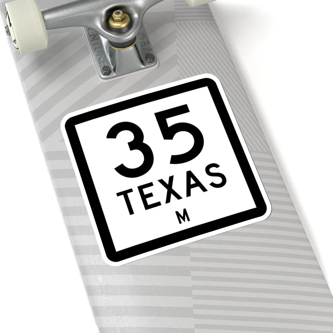 Texas 35-M (Texas) (Road Sign) STICKER Vinyl Kiss-Cut Decal - The Sticker Space
