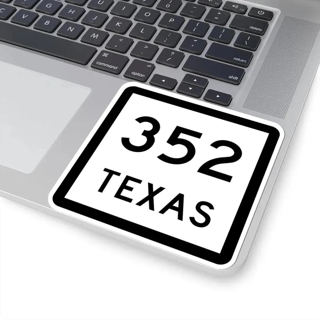 Texas 352 (Texas) (Road Sign) STICKER Vinyl Kiss-Cut Decal - The Sticker Space